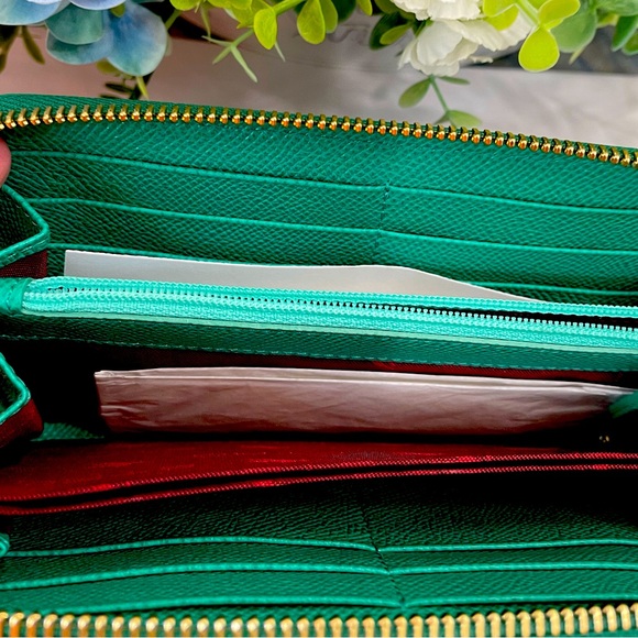 ETRO Milano Zip Around Continental Long Wallet Made In Italy ~ NWT! - Picture 14 of 17